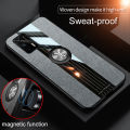 Lenuo For Realme GT Case Luxury Bracket Ring Phone Case Soft TPU Leather Back Cover. 