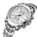 CURREN  Stainless Steel White Dial Men Watch. 