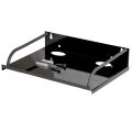 Heavy Duty TV Accessories Wall Mount Bracket Set Top Box for Remote Holder, Mobile Charging WIFI Router Stand, Iron Wall Shelf Space Shaver. 