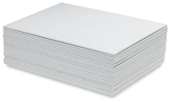 ProArt Vicky Canvas Board 6X8 Inch (Pack Of 5)-Professional Quality  Triple Resin Emulsion Coated Canvas Board