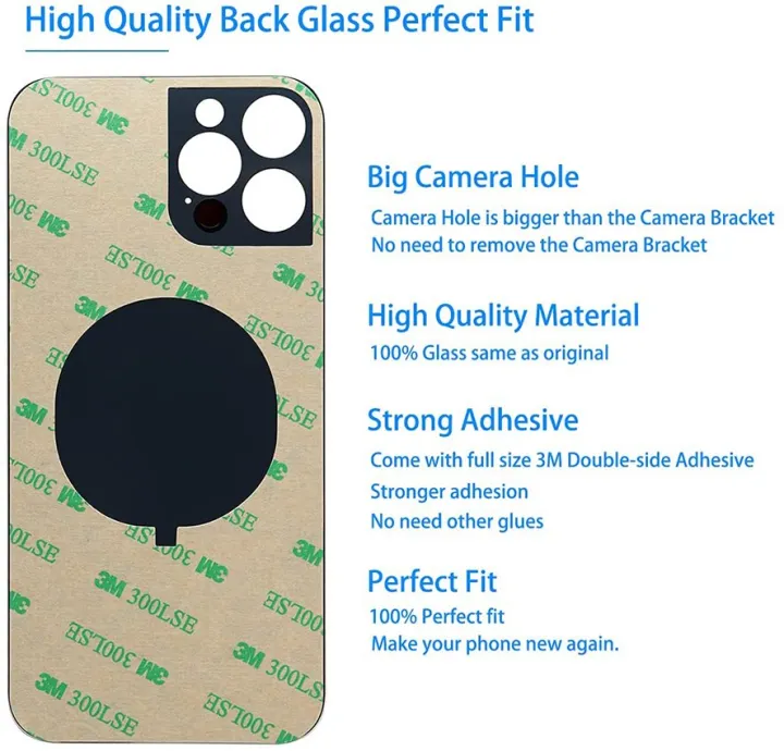 For%20iPhone%2012%20Pro%20Max%20Back%20Glass%20Cover%20Panel%20Replacement%20PartsWith%20logo%20Housing%20Back%20Cover%20Big%20Hole%20Rear%20Glass%20-%20Image%202