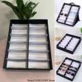12 Slots Tray Sunglasses Display Case Eyeglass Box Eyewear Holder Sunglass Stand Sun Glasses Organizer. 