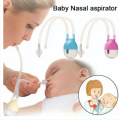 1 Piece Baby Nasal Aspirator - Nose Cleaner Mucus Suction Anti Back Flow Tube Suction New Born Infant. 