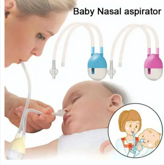 1 Piece Baby Nasal Aspirator - Nose Cleaner Mucus Suction Anti Back Flow Tube Suction New Born Infant