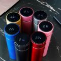 Smart Flask with Active Temperature Display Indicator Insulated Stainless Steel Hot & Cold Vacuum Flask Bottle ( 480 ml). 