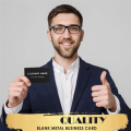 Metal Business Card Colorful Aluminum Sheet Laser Engraving Business Card Multipurpose Engraving DIY Gift Cards. 