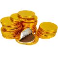 Veganic Chocolate Coins 20 Pieces of Loose Toffee | Gold Coin Chocolates Packet | Milk Chocolate Chips | Chocolate Golden Coin For Kids | Chocolate Gelt Dollar. 