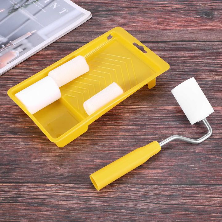 6Pcs%20Mini%20Foam%20Paint%20Roller%20Painting%20Decorating%20Kit%202%20Inch%20Small%20for%20Wall%20Painting%20Repair%20Brush%20-%20Image%205