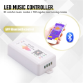 SP107E LED Controller Bluetooth Smart APP WS2811/2812B Light Strip Dimming LED Music Controller. 