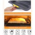 1 Piece Silicone Loaf Pan Baking Pan for Baking French /Hot Dog Buns Clean&Heat Resistant ,White. 