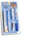 【Mega Sale】Primary students erasable fountain pen for grade 3 and grade 4 students and children special girls to replace ink sac crystal blue blue. 