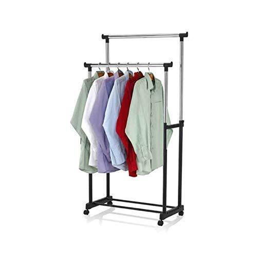 Double%20Pole%20Stainless%20Steel%20Cloth%20Drying%20Hanger%20And%20Organizer%20Rack%20With%20Wheel%20For%20Indoor%20&%20Outdoor%20-%20Image%205