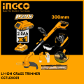 Ingco Brand New 20V Lithium-Ion Grass Trimmer And Lawn Model: CGTLI20301. 