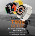 Xujiguanghui T900 series 8 T900 pro max Smartwatch 2.09| HD Full Touch Display Bluetooth Call smartwatch Sports fitness tracking Health monitor Men Women connect Android iOS waterproof Ultra watch /T900 ultra Smart Watch With 3 Straps. 
