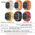 Aixuan New style Modified SE4540mm Kit Modified 789 for Apple Watch 2025 45mm 41mm Strap Clear IWatch Series 446 Rubber Strap Module. 