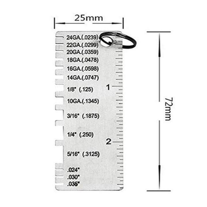 NAMUNY%202%20Pack%20Steel%20Welding%20Gauge%20Welding%20Gauge%20Inspection%20Tool%20Wire%20Sizes%20Thickness%20Gauge%20-%20Image%207