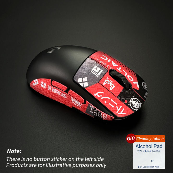 For Logitech G pro x Second generation Super Light GPW Wireless mouse anti-slip sticker