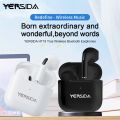 Sutuiying YERSIDA Original HT18 TWS Wireless Bluetooth Earphones HIFI Stereo Sales promotion Sports Headphones with Mic Suitable for xiaomi and iphone. 