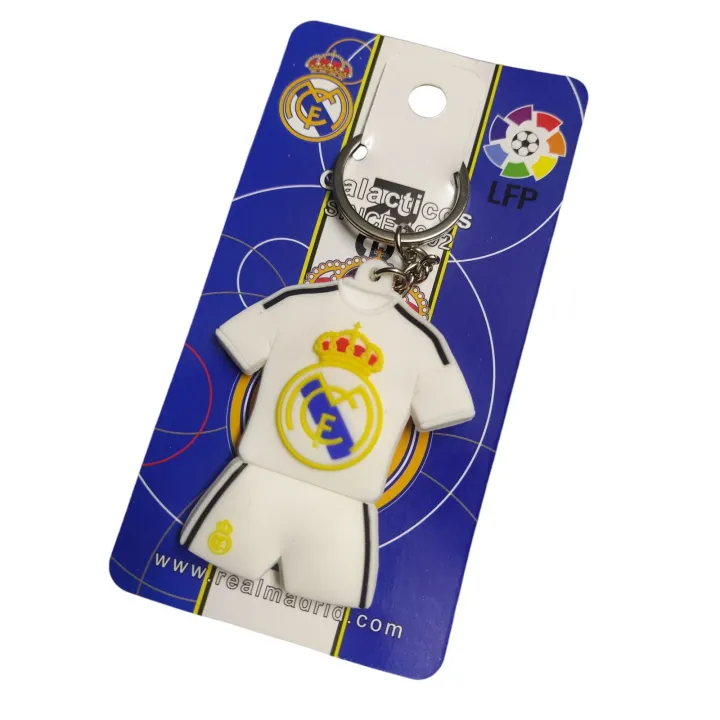 Real%20Madrid%20Jersey%20Double%20Sided%20Rubber%20Keychain%20For%20Car%20Bike%20Men%20Women%20Keyring%20-%20Image%202