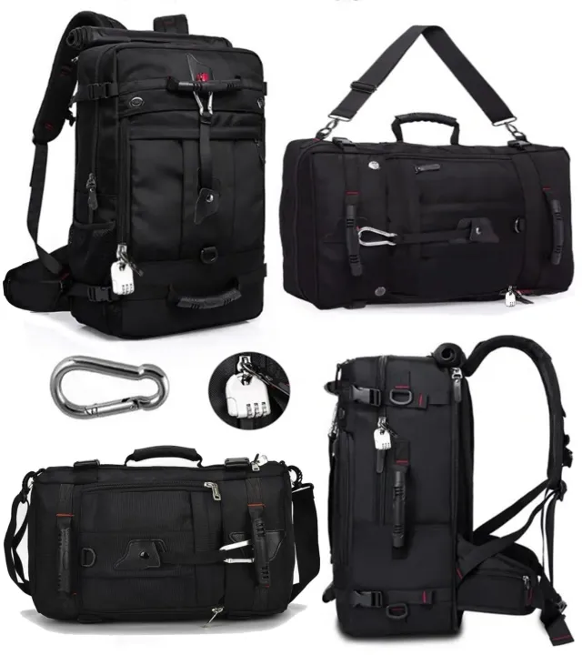 Bag%20Travel%20Carry-on%20Superior%20Quality%20Multifunctional%20KAKA%20Convertible%20Duffle%20Durable%20Backpack%20-%20Image%204