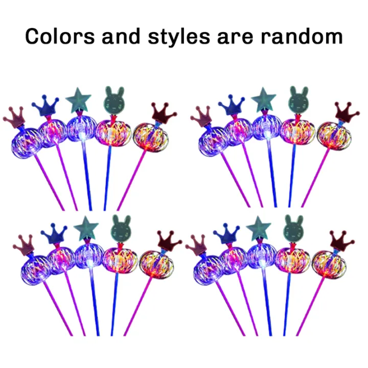 20PCS%20Rainbow%20Magic%20Stick%20Wand%20LED%20Bubble%20Flower%20Colorful%20Luminous%20Toy%20Flashing%20Stick%20Toy%20Toys%20Birthday%20Wedding%20Party%20Easy%20Install%20-%20Image%206