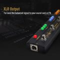 Sonicake Acoustic Guitar Multi Effects Pedal Preamp DI Box w/ Power Supply. 