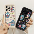 Clownfish Nemo Graffiti Cover Compatible for IPhone 15 11 14 13 6 6s 12 Pro Max 7Plus XR XS Max X 7 8 Plus SE Angel Eyes Shockproof Solid Color Soft Case. 