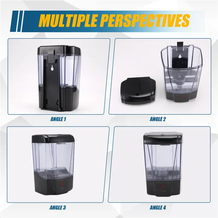 Automatic%20Soap%20Dispenser,%20Touchless%20Infrared%20Motion%20Sensor,%20700Ml%20Wall%20Mount%20Hand%20Free%20for%20Bathroom%20Kitchen%20Hotel%20-%20Image%203