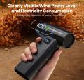 X8 Electric High-Speed Turbine Fan - Portable Jet Dry Blower, Rechargeable Air Duster with 5 Speed Settings, Premium Cordless Cleaner for Keyboards & Desk. 