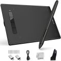 XP-PEN Star G960S Plus Graphic Tab 9x6 inch Drawing Tablet for PC Tablet Mobile Phones with Battery-Free Tilt Support PH2 Stylus Digital Eraser (4 Shortcut Keys). 