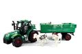 Tractor Trolley Toy With Animals For Kids. 