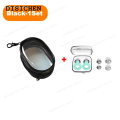 DISICHEN Profesional Anrushide Data Cable Charger Charging Storage Transparent Cable Wrap Portable New On-the-go Outdoor Headphone Organizer Cell Phone Organizer B. 