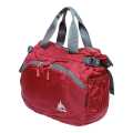One Polar Unisex Maroon Nylon Zippered Vibrant, Stylish Side Weekender Bag Model No 5220 (Size - 340*110*260mm). 