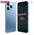 Realme 15T 5G Smartphone 8+128GB Silk Blue,6.67inch Screen, 120Hz Display,7000mAh Battery,60W Fast Charge,Front & Rear Dual 50MP Cameras, Dimensity 6400 Max 5G Chipset,IP69 (Silk Blue, 128 GB)  (8 GB RAM). 
