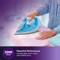 Philips Steam Iron GC1028/20, 2000 Watt,Golden Non-Stick Soleplate, Steam Rate Of Up To 25 G/Min, Drip Stop Technology. 