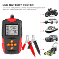 12/24V Automotive Battery Tester LCD Display Battery Analyzer Digital for Lead-Acid Battery Auto Motorcycle Diagnostic Easy to Use. 