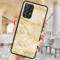 DIY Phone Case For Xiaomi Poco C51 C65 Redmi 13C 13T Note 12S 12R 13 14 12 Pro Plus 5G Marble Texture Granite Photo Black Cover. 