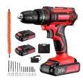 21V  Power Cordless Drill With 2 Battery Pack. 