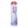 Mumlove Multipurpose Long Handle Baby Feeding Bottle Cleaning Brush for Bottle Care (601) Pink. 