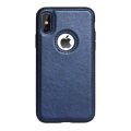 IPhone X Original PU Leather Case Classic Luxury Elegant With Logo Cut. 