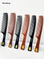 Wenefang Professional Barber Shop Hair Cutting Comb Flat Head Cut Comb Sales promotion Anti-static Hair Styling Brush Massager Detangling Combs. 