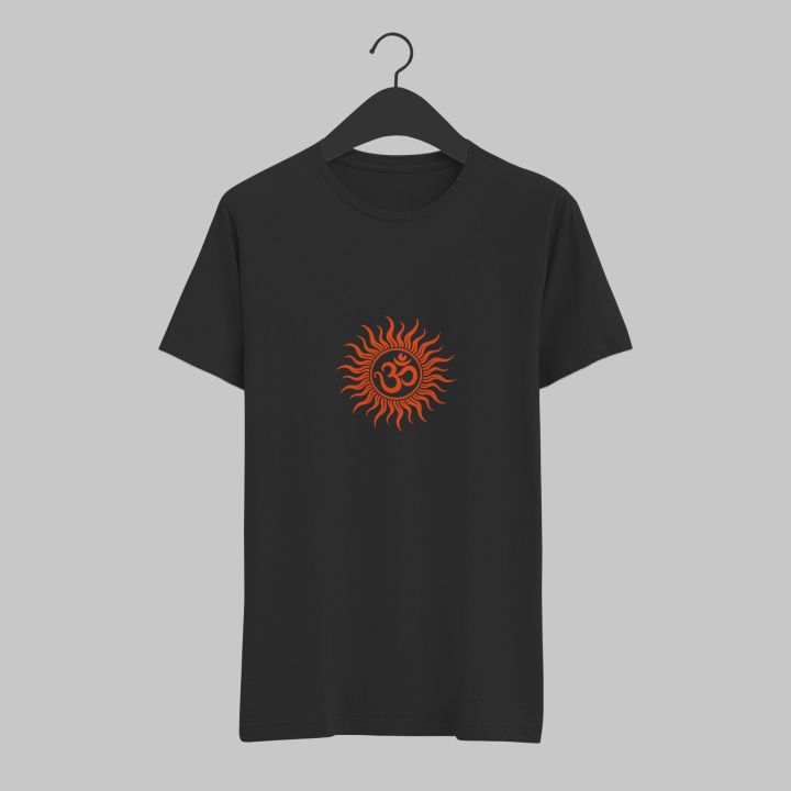 Om printed Black Premium T-Shirt