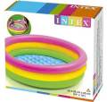 INTEX Sunset Glow Baby bath tub 86*25cm Inflatable Swimming Pool (Multiclolr). 