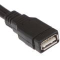 USB 2.0 female to usb 2 male cable usb double splitter power extension cable. 