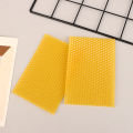 10Pcs Beeswax Sheets Candle Making Craft DIY Kits Honey Candles Bees Wax Honeycomb Beekeeping Foundation Sheets. 