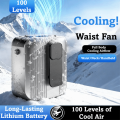 Dual Use Rechargeable Neck Fan High Speed Strong Wind Wearable Fan Hands Free 100 Speed Adjustable Cooling Fan Travel. 