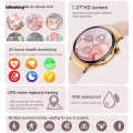 Wenefang 2025 New For Huawei IOS GPS Track Smart Watch Women AMOLED HD Screen Fashion Heart Rate Blood Sugar NFC Bluetooth Call Lady Smartwatches. 