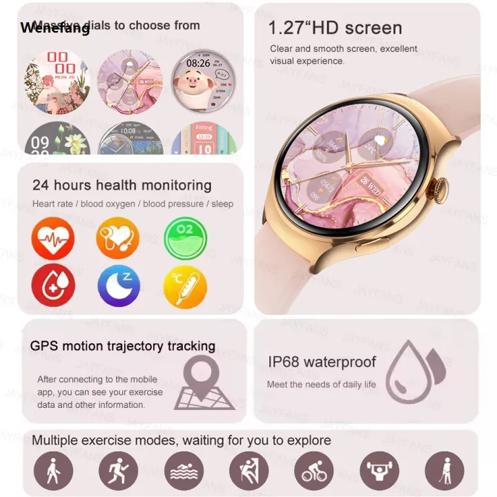 Wenefang%202025%20New%20For%20Huawei%20IOS%20GPS%20Track%20Smart%20Watch%20Women%20AMOLED%20HD%20Screen%20Fashion%20Heart%20Rate%20Blood%20Sugar%20NFC%20Bluetooth%20Call%20Lady%20Smartwatches%20-%20Image%203