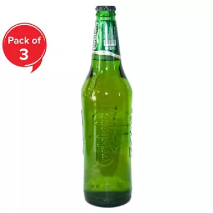 Carlsberg Beer Bottle 650 ml Pack of 3