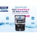 Kent NEW GRAND PLUS Bold & Black 9 Ltr Ro+double Uv+ Uf+Tds. 